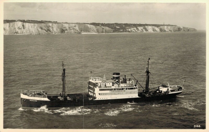 Royal Netherlands Steamship Company m.s. Bonaire RPPC 05.02