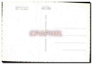 Modern Postcard Deauville Mayor
