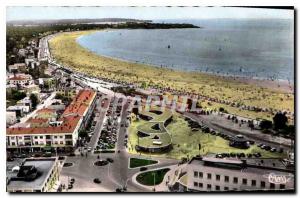 Modern Postcard Royan Chariot Beach in March