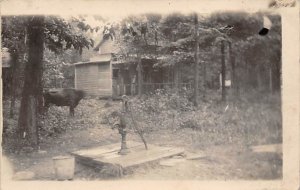 View of Wanaksink Lake, Real Photo - Rock Hill, New York NY  