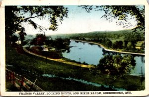 Canada Sherbrooke Francis Valley Looking North and Rifle Range 1927