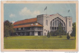 BOB-LO ISLAND, Ontario, Canada, 1930-1940's; Dance Pavilion, Bob-Lo Island Park