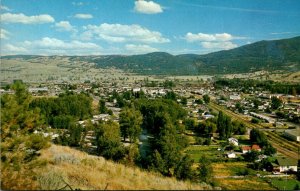 Canada British Columbia Merritt Aerial View