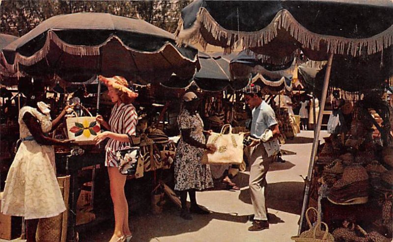 Rawson Square Nassau in the Bahamas 1959 