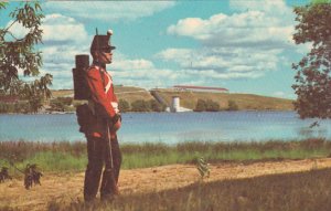 Canada Ontario Kington View Of Fort Henry Across Navy Bay With Fort Henry Gua...