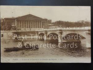 PARIS Le pont de la Concorde et la Chambre des Deputes c1909 - LL.241 170515