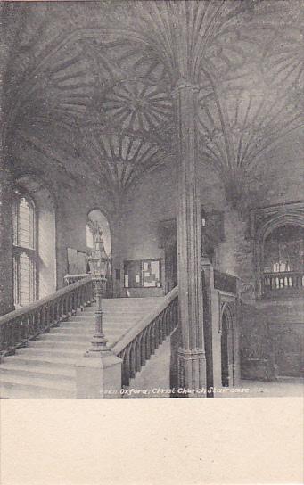 England Oxford Christ Church Staircase