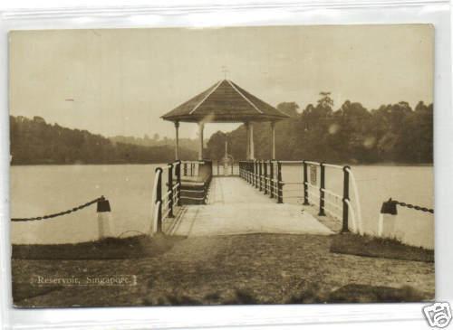 singapore, Reservoir (1936) RPPC