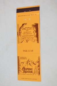 Alpine Room Salisbury Maryland 20 Front Strike Matchbook Cover