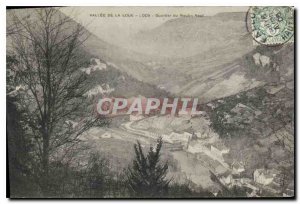 Postcard Old Valley Loue Lods Quartier du Moulin Neuf