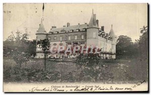 Old Postcard Entree du Chateau Rambouillet