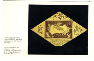 Mulready Caricature, Queen Victoria Stamp