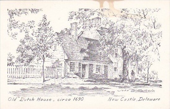Old Dutch House Circa 1690 New Castle Delaware