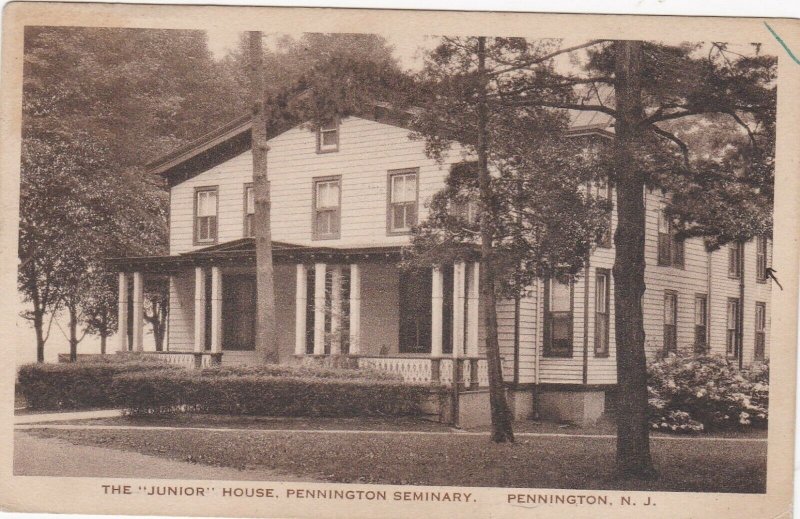 PENNINGTON, New Jersey, 1927; Seminary