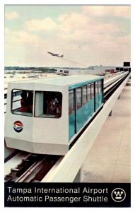 Tampa International Airport Automatic Passenger Shuttle Postcard
