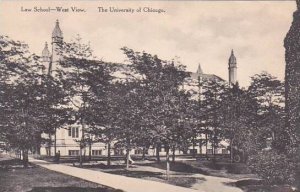 Illinois Chicago Law School West View The Universit Of Chicago Albertype