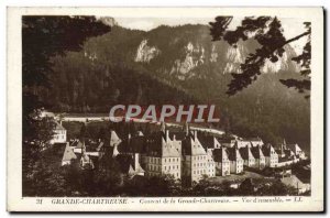 Old Postcard Grande Chartreuse Monastery of the Grande Chartreuse View of & #...