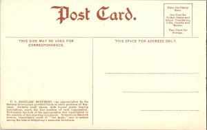 United States Regulars Monument Gettysburg PA Vintage Postcard K54