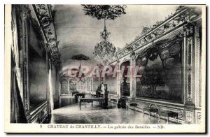 Old Postcard Chateau de Chantilly The Gallery of Battles