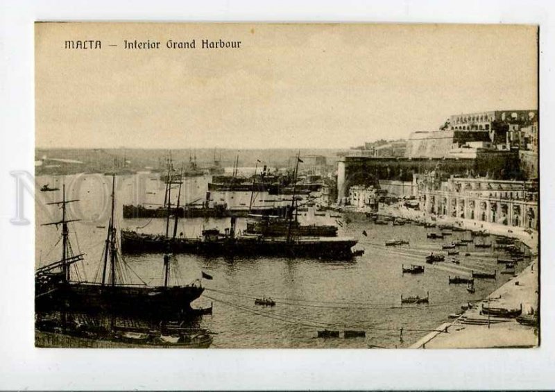 3078253 MALTA Interior Grand Harbour Vintage PC