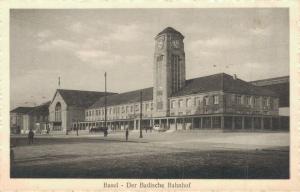 Switzerland Basel Der Badische Bahnhof 02.87