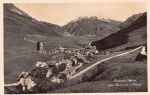 A182 Switzerland Hospental 1484 Andermatt u Oberalp vintage postcard