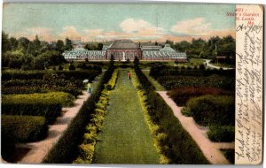 View Overlooking Shaw's Garden St Louis MO c1909 Vintage Postcard B10