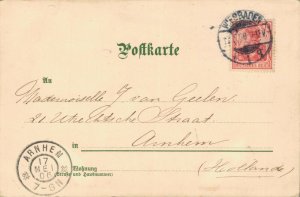 Germany - Bacharach Altes Haus Litho 04.53