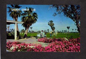 CA Tamarisk Country Club Golf Cart Golf Course Golfing Palm Springs California