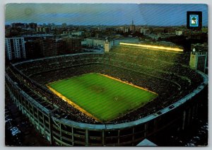 Madrid  Spain  Estadio Santiago Bernabeu  Postcard