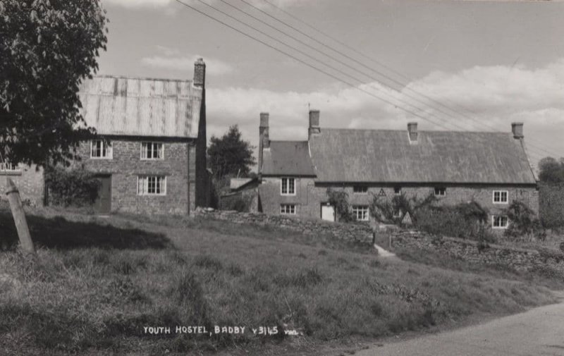 Youth Hostel Badby Northampton Old Plain Back RPC Postcard