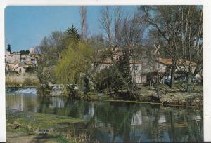 BF28899 languedoc castelnau le lez herault le moulin bl france  front/back image