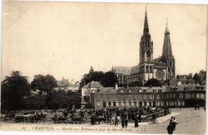 CPA CHARTRES Marché aux Bestioux le jour du Marché franc (179640)