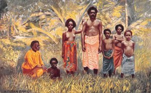 Fijian Family Fiji Unused 