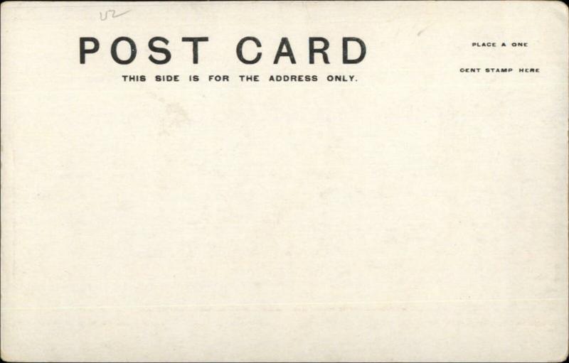 Chester Depot VT The Square RR Train Depot c1905 Postcard