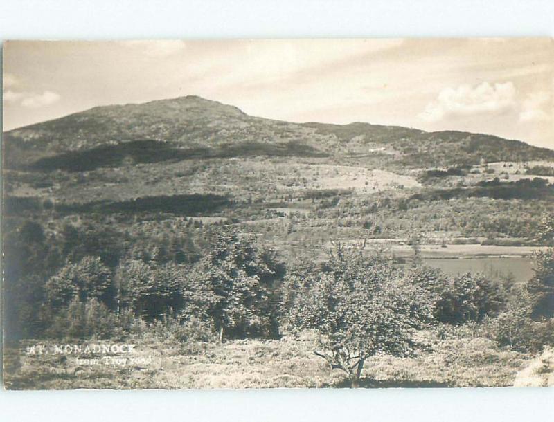 Pre-1949 rppc NICE VIEW Troy - Near Keene New Hampshire NH i9615