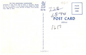 Florida  Sarasota Ringling Museum Two hemispheres Bandwagon