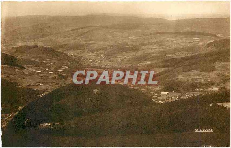 'Old Postcard Ballon d''Alsace View of the Valley of the Moselle'