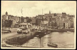 c.i., Guernsey, St. PETER PORT, Habour Bus Caravan (1947)