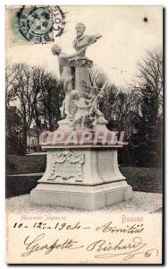 Old Postcard Beaune Monument Joigneaux