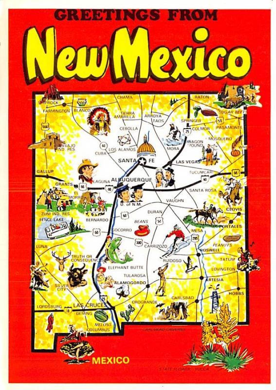 New Mexico - Map