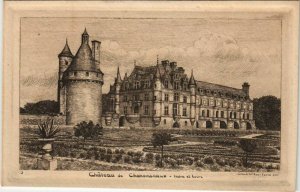 CPA Chateau de CHENONCEAUX - indre et loire (146606)