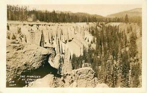 OR, Crater Lake, Oregon, The Pinacees, Synone No. 48, RPPC