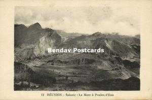 reunion island, SALAZIE, La Mare a Poules d'Eau (1930s)