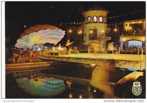 Piscina Club Moli Blaus Fiesta Nocturna Rosas Costa Brava Spain