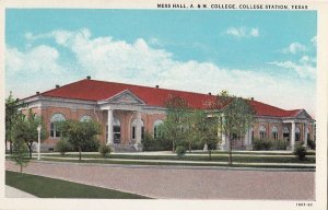 Postcard Mess Hall A & M College College Station Texas