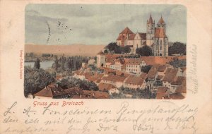 BREISACH am RHEIN GERMANY~1900 TINT PHOTO POSTCARD