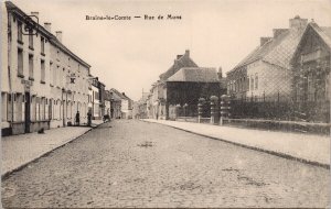 Belgium Braine-le-Comte Rue de Mona Wallonia Unused Postcard H36