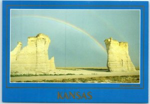 Postcard - Monument Rocks - Kansas