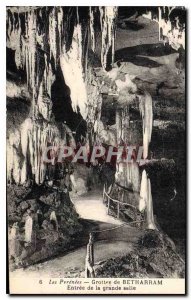 Old Postcard Cave Caves of Betharram Entrance to the hall